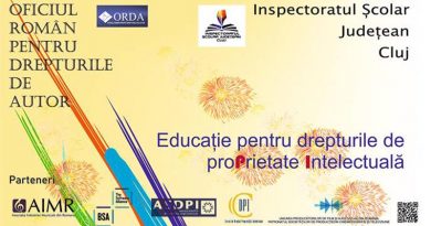 Directorul executiv AIMR a sustinut mai multe prezentari in cadrul sesiunii de comunicări “Educație pentru drepturile de proprietate intelectuală” Directorul executiv AIMR a sustinut mai multe prezentari in cadrul sesiunii de comunicări “Educație pentru drepturile de proprietate intelectuală”